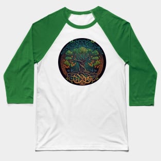 Celtic Tree of Life Baseball T-Shirt